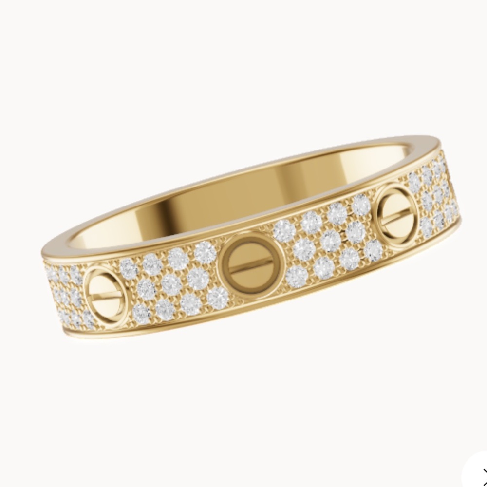 Cartier løve ring